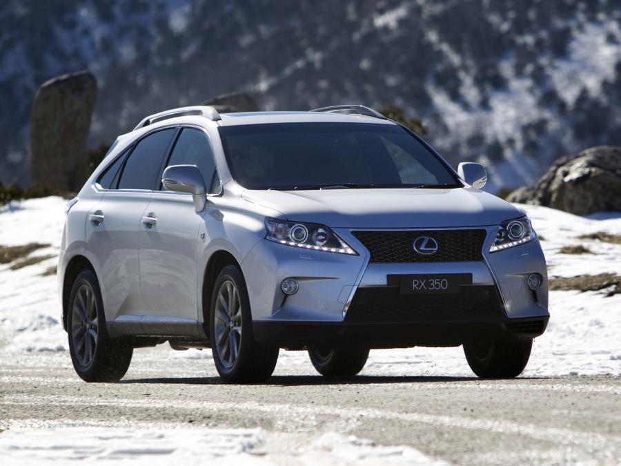 Lexus RX350 F-Sport (AU) '2012